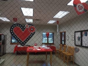Can't wait for lunch - view through window