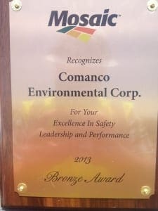 Mosaic Bronze Safety Award1