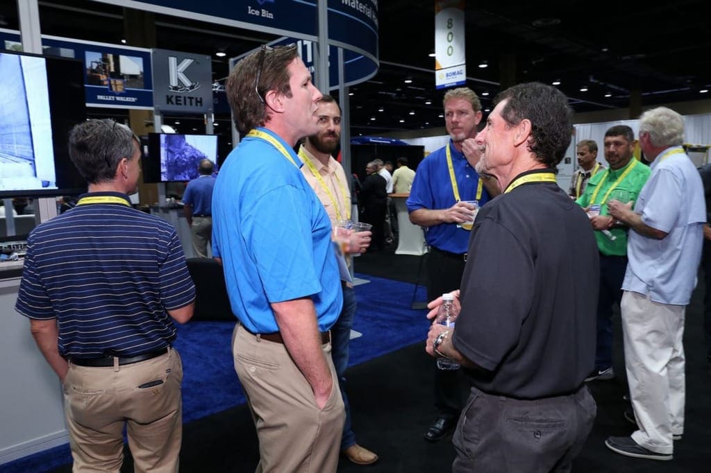 COMANCO Senior Estimator John Jacobs, Estimating Manager David Scherbaty, Vice President Larry Holmes and GSE Sales Manager Bob Wirt