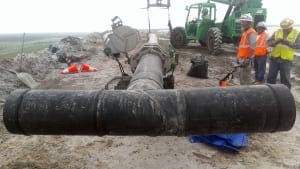 Mosaic Louisana Pipe Install (4)