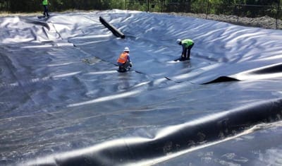 Liner Installation Project - COMANCO