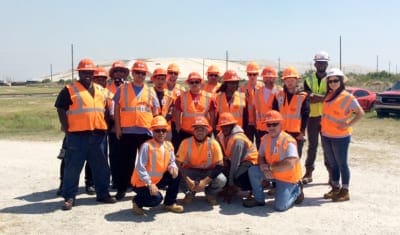 COMANCO Employees Visit Local Site - COMANCO