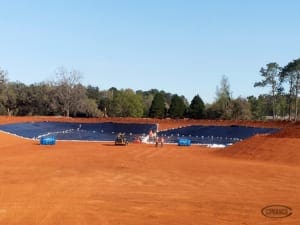 Florida Golf Course Liner Install - COMANCO