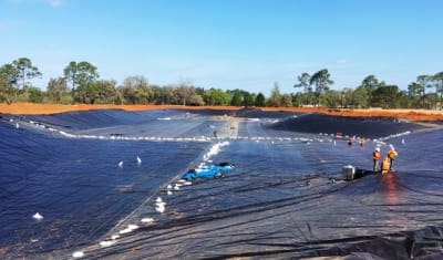 Florida Golf Course Liner Install - COMANCO
