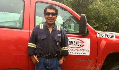 Silvino Sanchez Olivares celebrates 8 Years with COMANCO