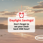 REMINDER: Daylight Savings Ends November 6th