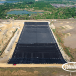 Final Stages of Constructing a New Landfill