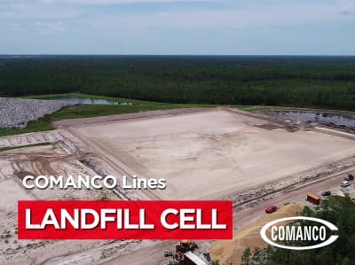 COMANCO Completes Landfill Cell for Palatka