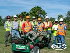 COMANCO Employees Complete Pipe Fusion Training