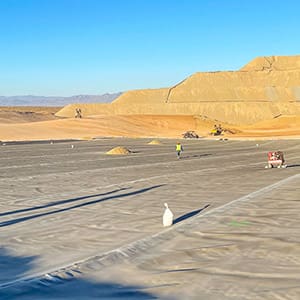 Heap Leach, Borehole construction, Geosynthetic Liner installation
