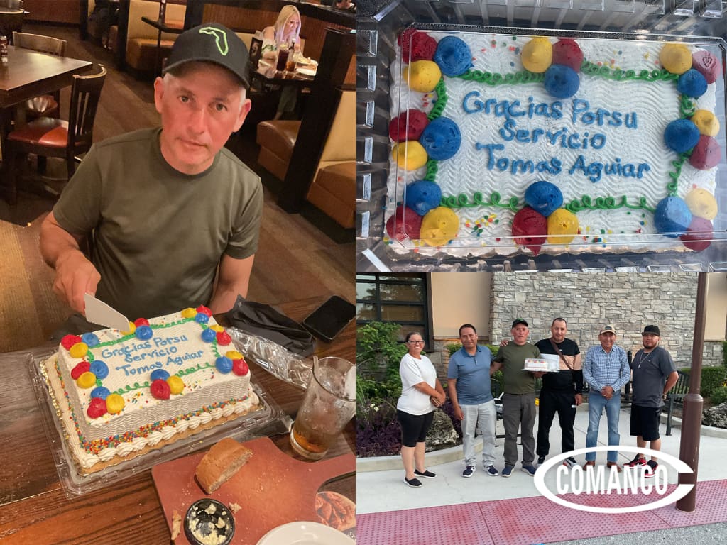COMANCO Celebrates the Career of Tomas Aguilar