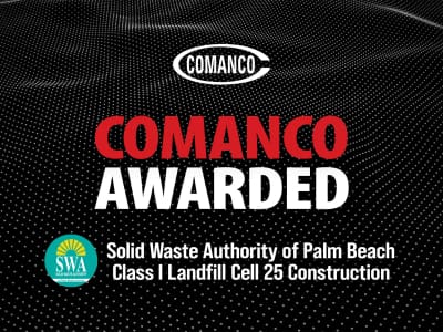 COMANCO Awarded Landfill Construction Project in Palm Beach County
