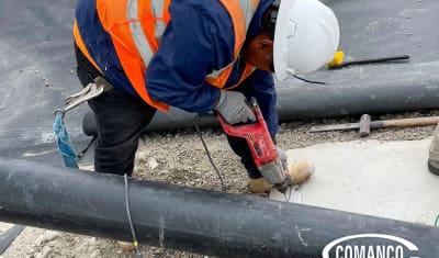 COMANCO's Daily Rate Services Provide Geosynthetic Solutions for Evaporation Ponds in Oregon