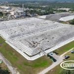 COMANCO Secures Waste-to-Energy Landfill with Rain Tarp Installation