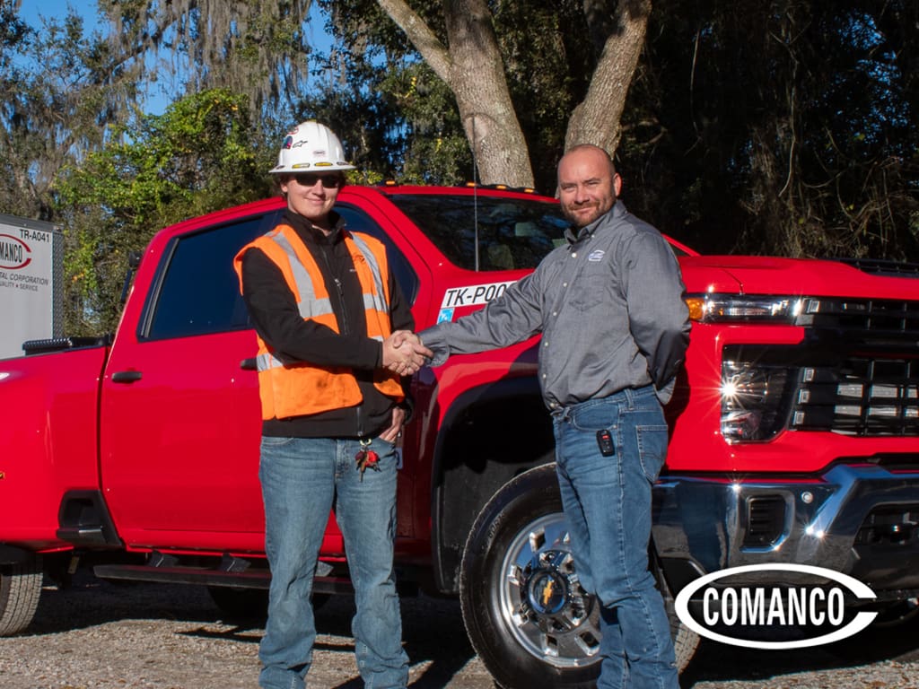 Dallas Topp Promoted to Heavy Equipment Transport Driver