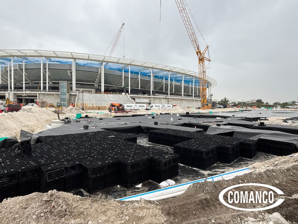 Freedom Park Stadium stormwater management