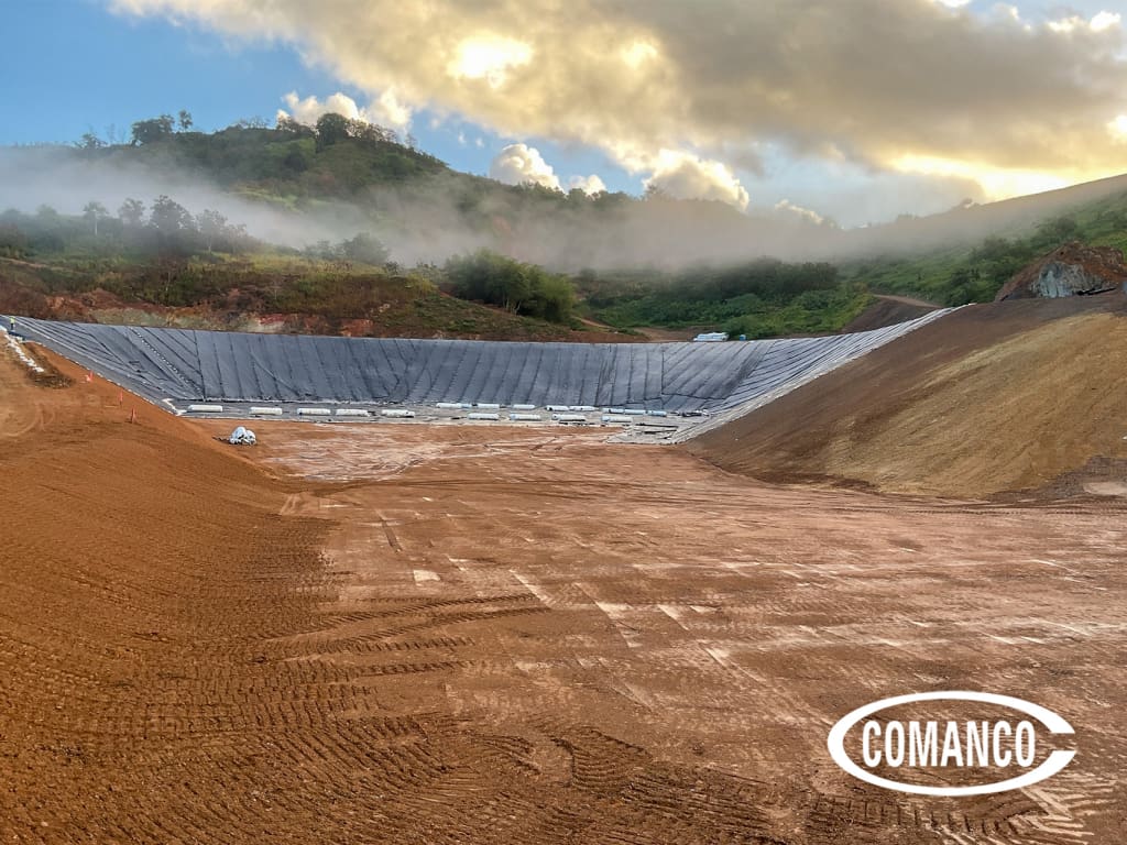 COMANCO Returns to Puerto Rico for Landfill Liner Installation Amid Unpredictable Weather