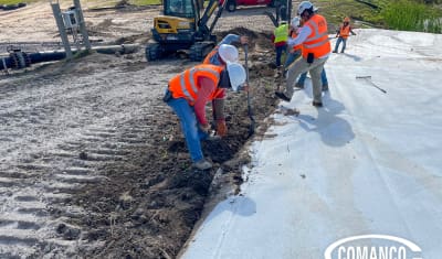 COMANCO Continues Closure Work at New River Landfill with Phase II EGC System