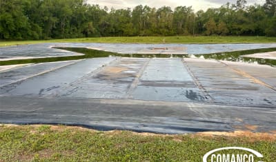 COMANCO Executes Pond Liner Repairs for North Florida Correctional Facility