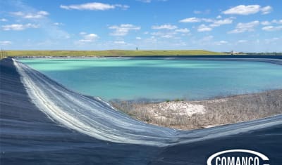 COMANCO Performs Preventive Gypsum Stack Pond Liner Inspections and Repairs