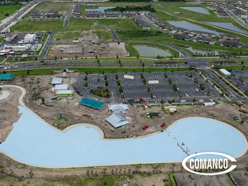 COMANCO Installs First-of-Its-Kind Water Feature
