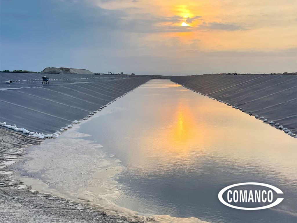 COMANCO Finalizes Large-Scale Liner Installation at Louisiana Phosphate Facility